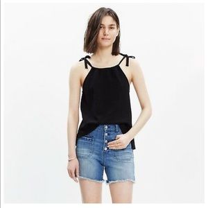 Madewell Tempo Tie-Shoulder Top